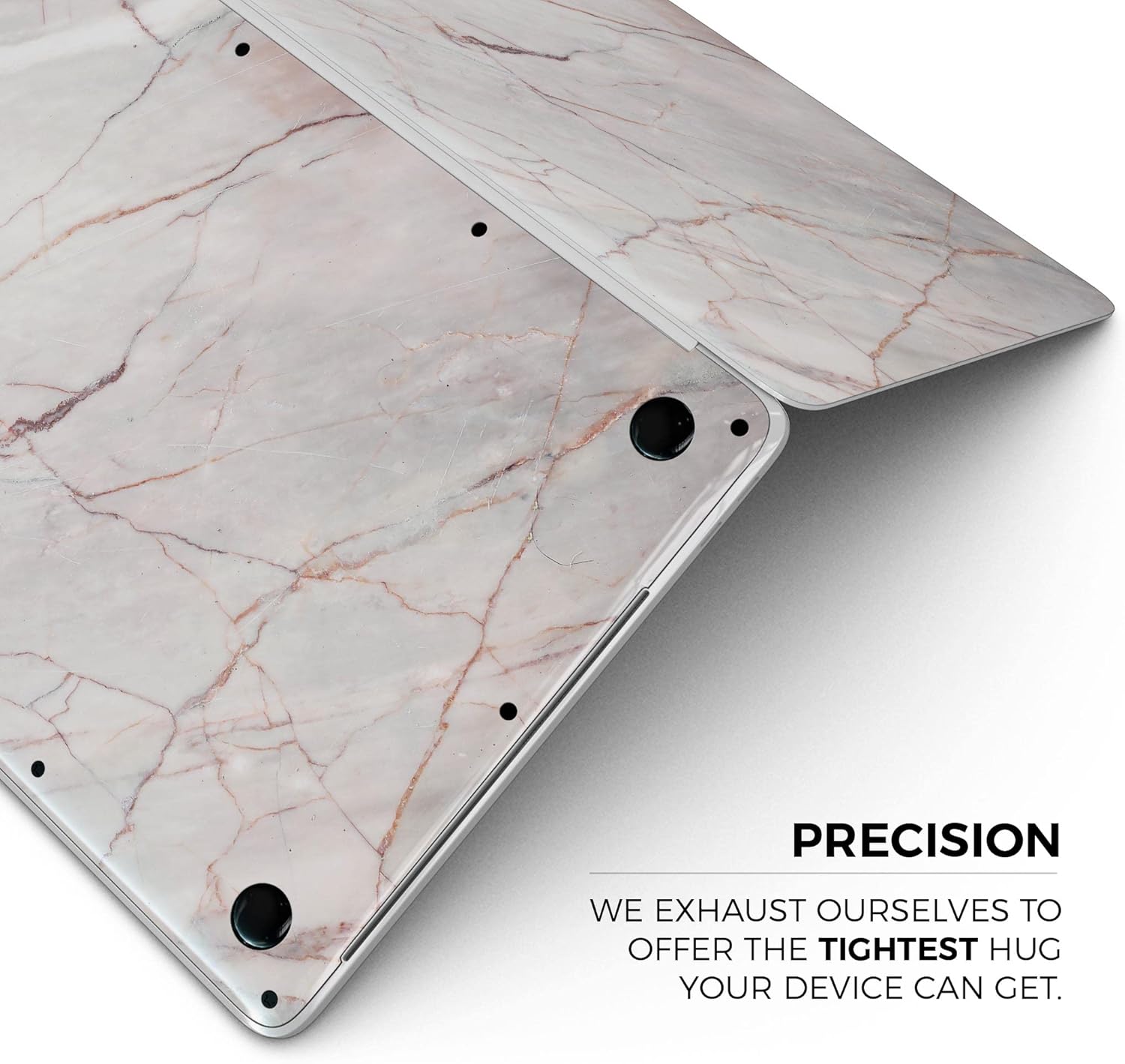 DesignSkinz - Slate Marble Surface V11 - Full-Body Wrap Protective Decal Skin Kit Compatible with MacBook 16" Pro M1 (A2485)
