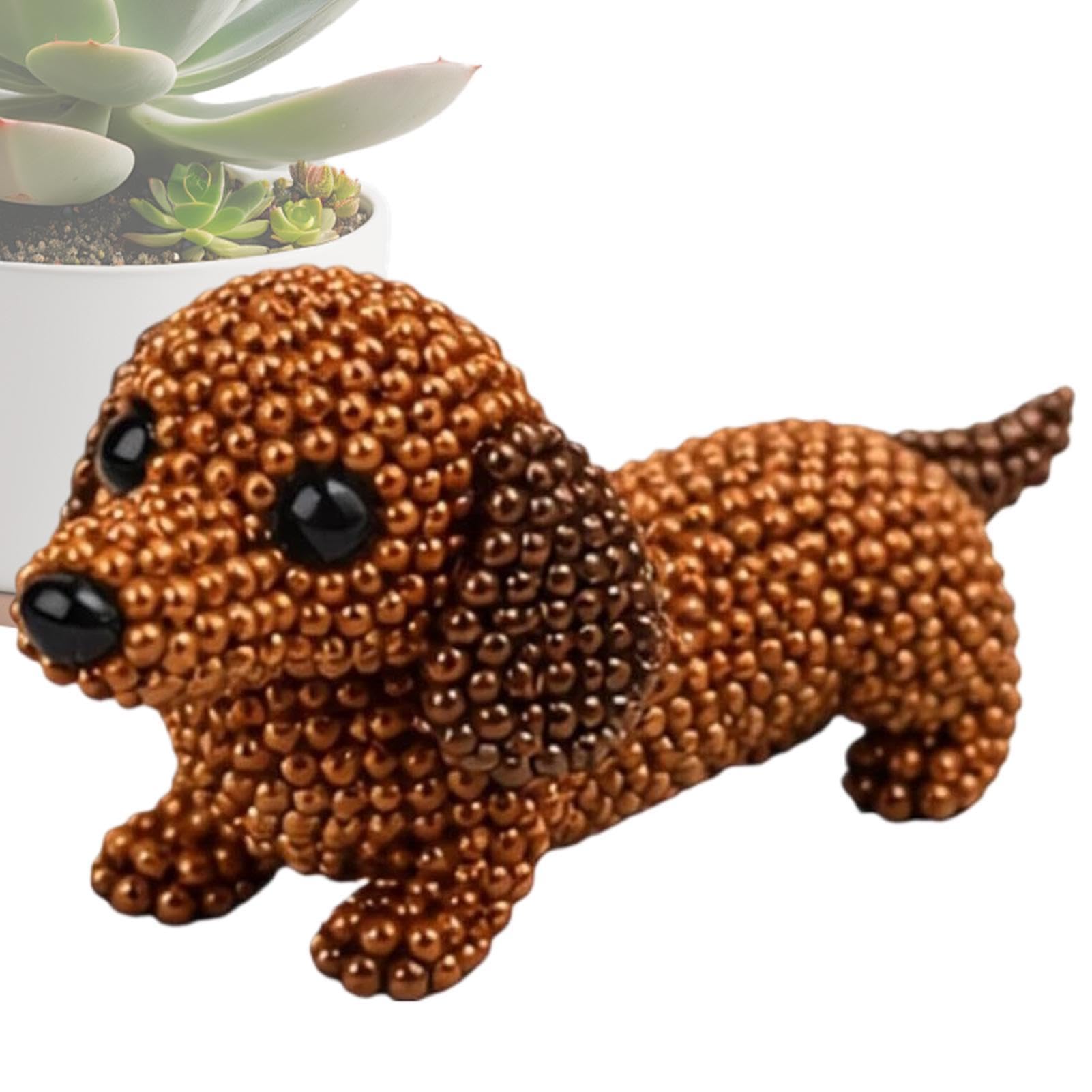 Juego de juguete divertido hecho a mano con cuentas de animales para niños 8