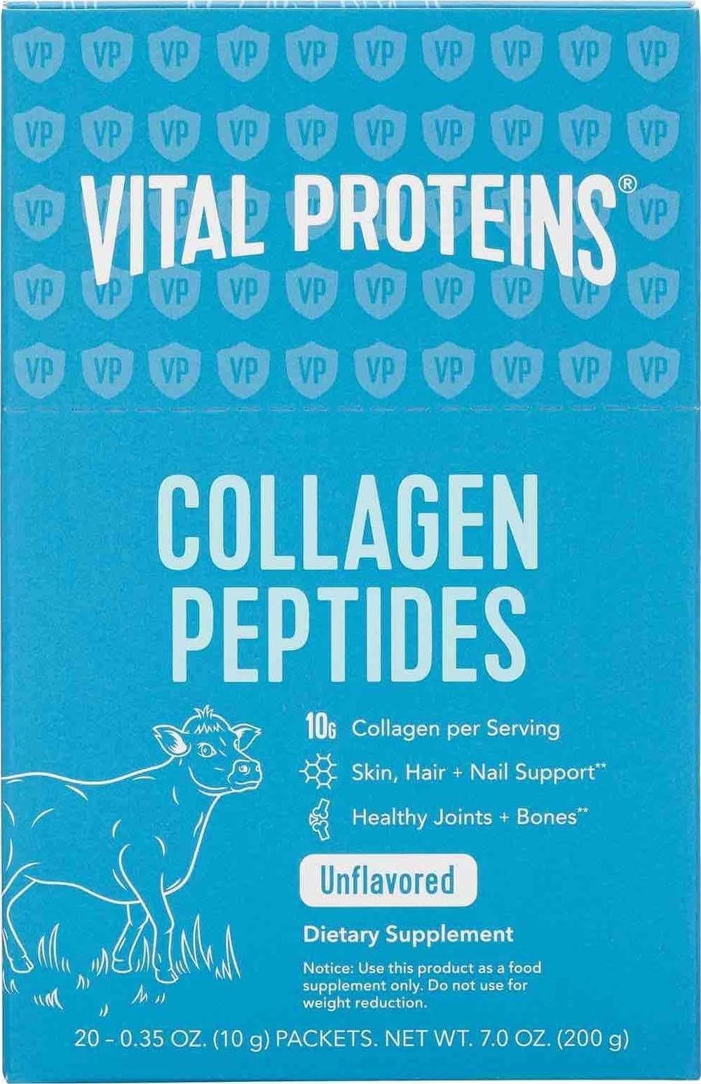 vital proteins collagen peptides 20ct box, 0.35 oz
