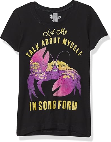 Disney Forme de Chanson Tamatoa T-Shirt, Noir, XL Fille