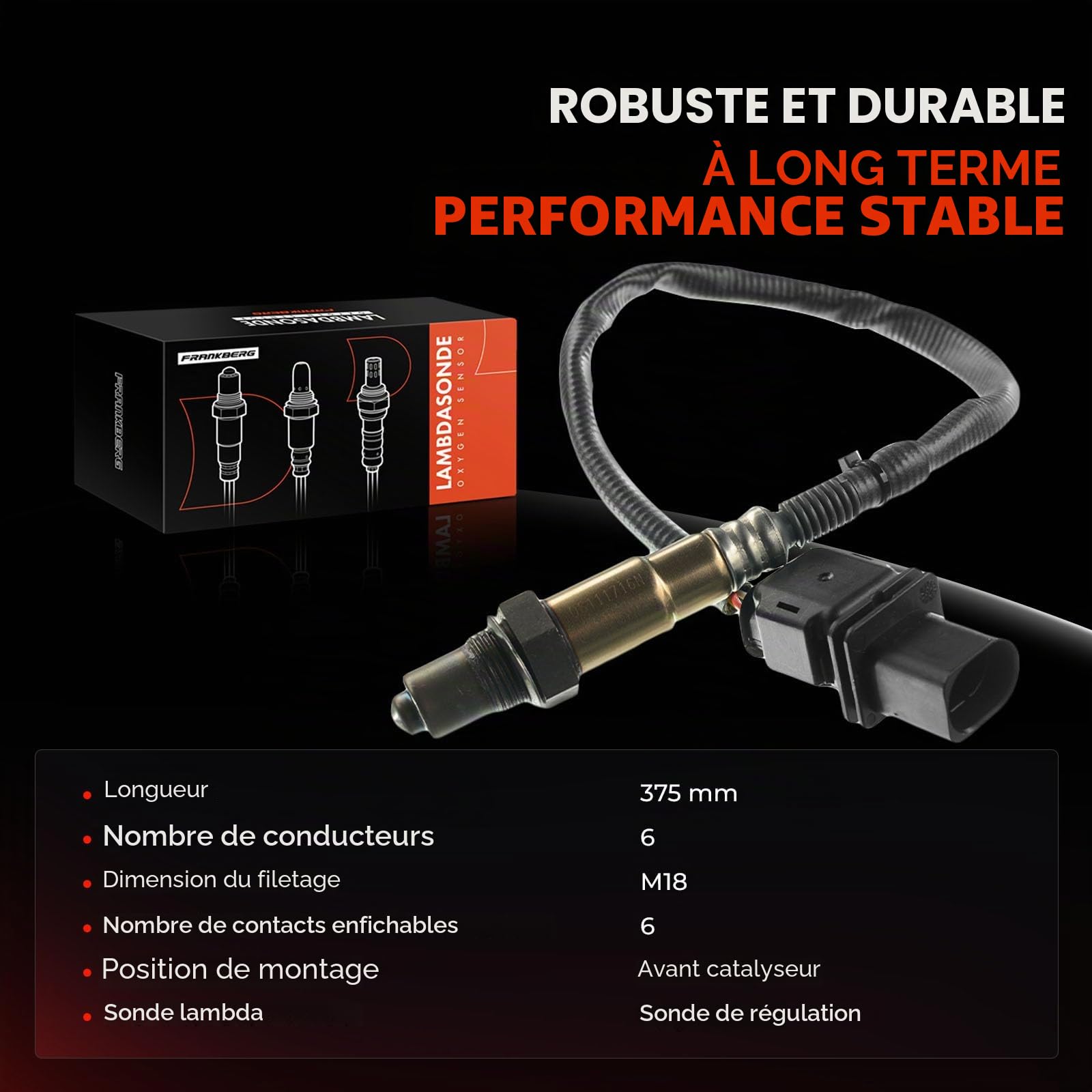 Frankberg sonde lambda, sonde de contrôle 0281004079