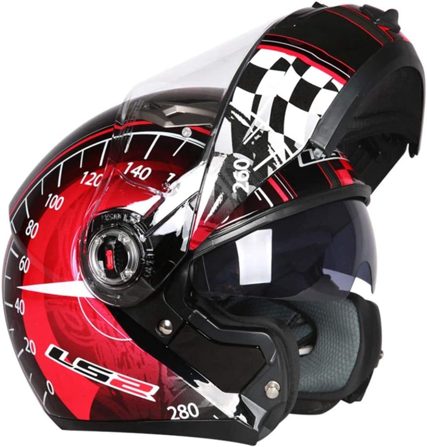 バイクヘルメット Helmet フルフェイス ジェット バイク用ヘルメット 原付 開閉式 ダブルシールド スモークレンズ 耐衝撃性 アンチショツク 耐久性 頭守る 軽い 防霧 カッコイイ オートバイ 春夏秋冬 国内発送