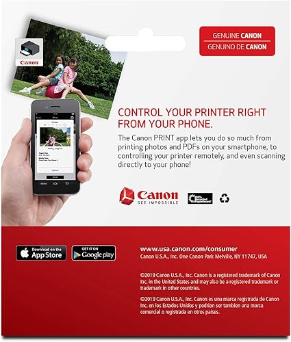 Miniatura 3 de Canon Paquetes económicos PG-260 / CL-261 y PG-260 XL/CL-261 XL, compatibles con impresoras TR7020, TS6420 y TS5320, multicolor, tamaño único