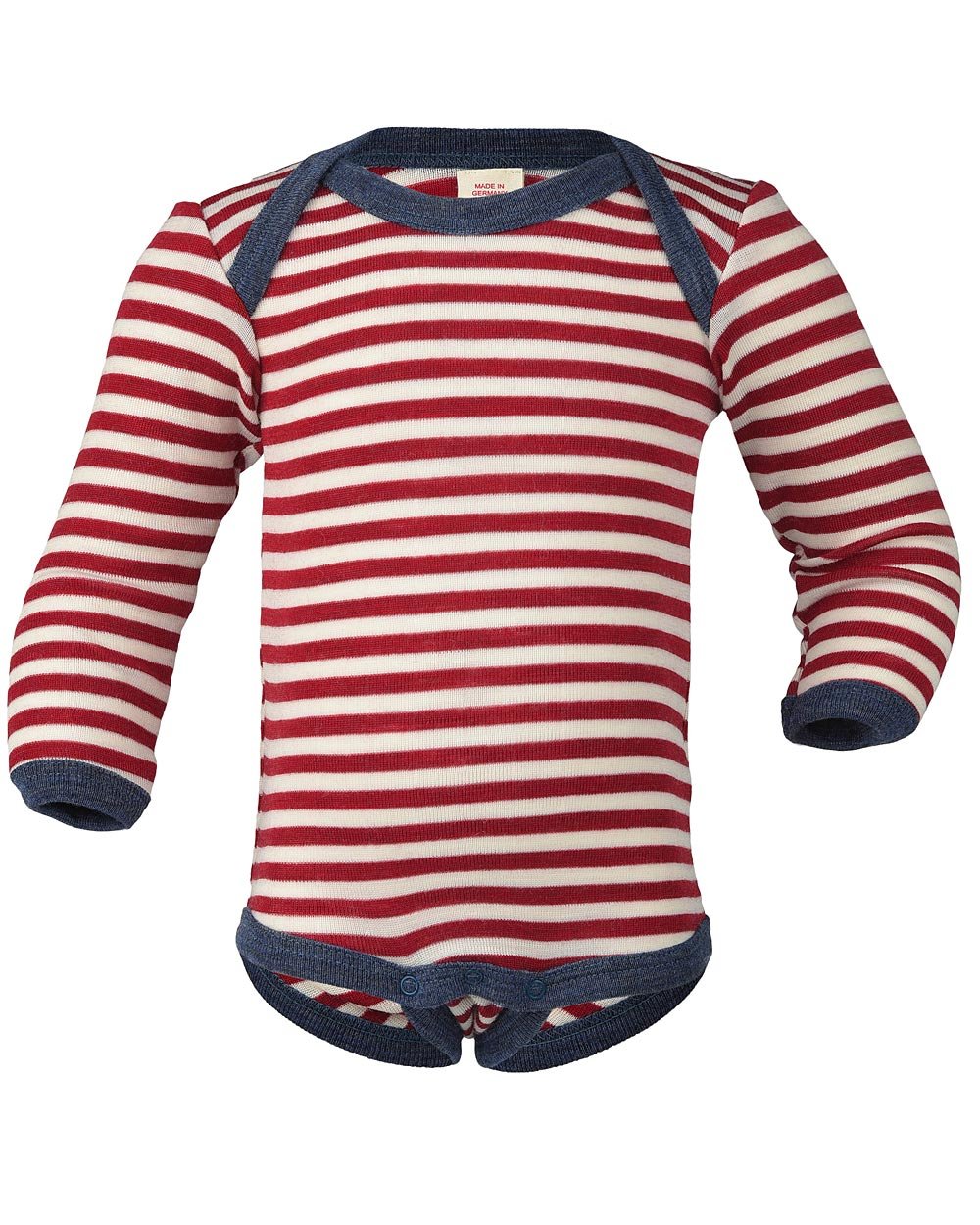 Engel, Body da bambino, a maniche lunghe, in lana, lavabile in lavatrice