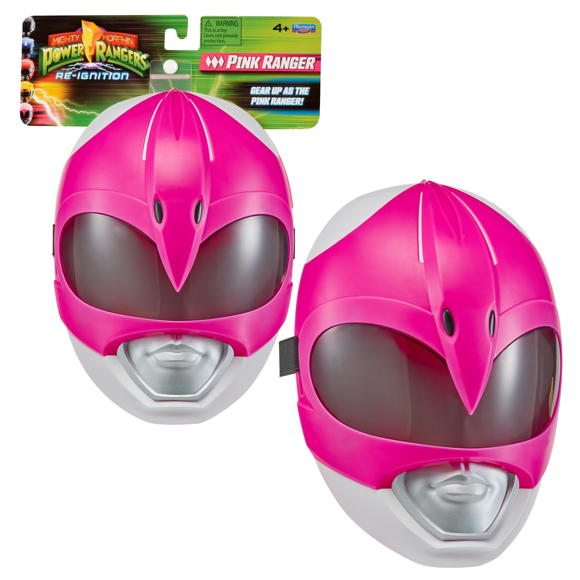 Power Ranger Mask for Children Aged 4 Years and Above PWG033 Pink Ranger Costume