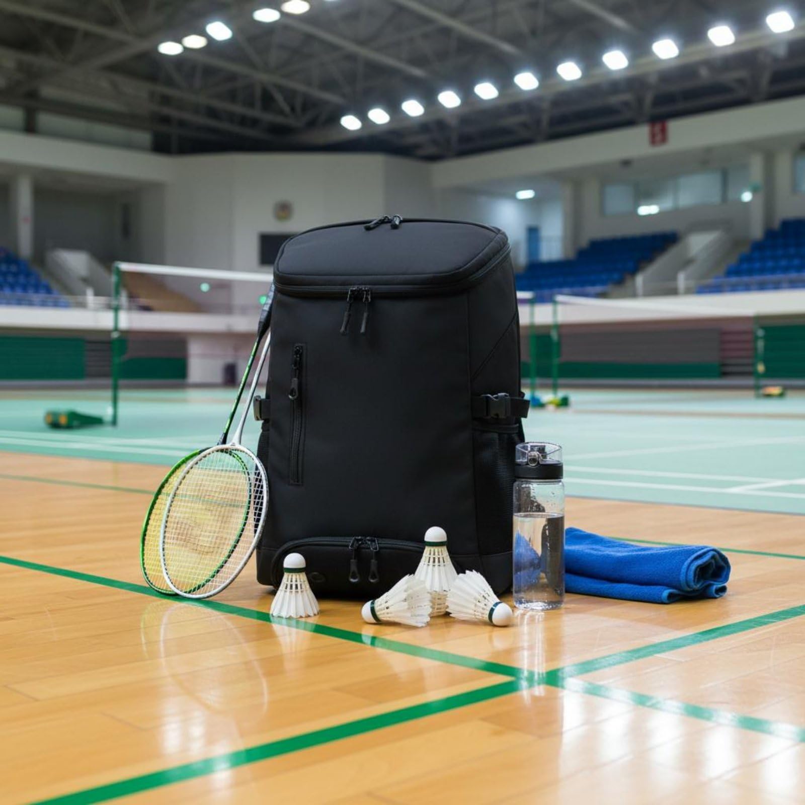 Estuche para Raquetas de Bádminton Mochila Deportiva Bolsa Funda Organizador Almohadillada con Compartimento para Raquetas Bolsillo Ventilado para, Rosado, Rosa