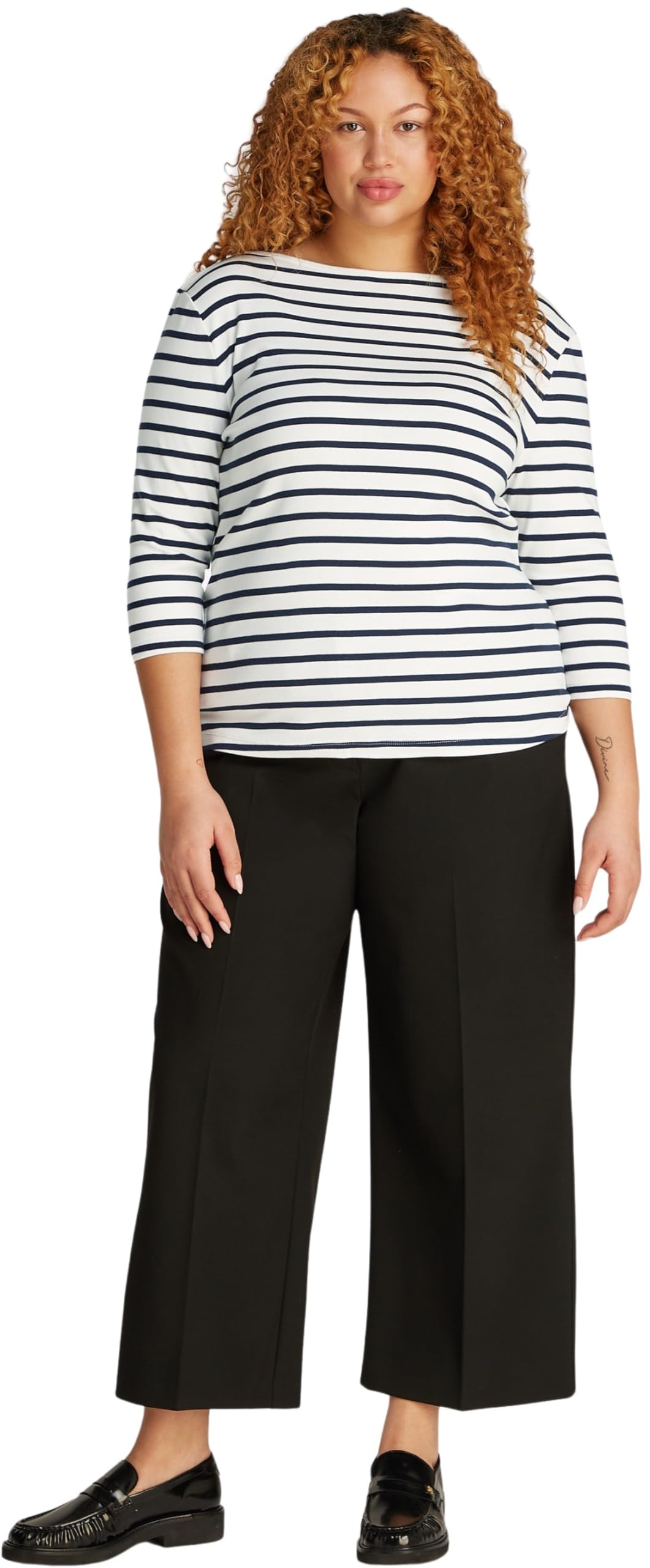 Tommy Hilfiger Damen Langarmshirt Slim Fit Cody mit U-Boot-Ausschnitt