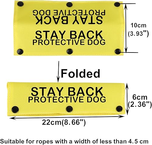 Miniatura 2 de Divertida funda protectora para correa para perro, para alerta, parche de identificación colgante, regalo de cumpleaños para mascotas (funda