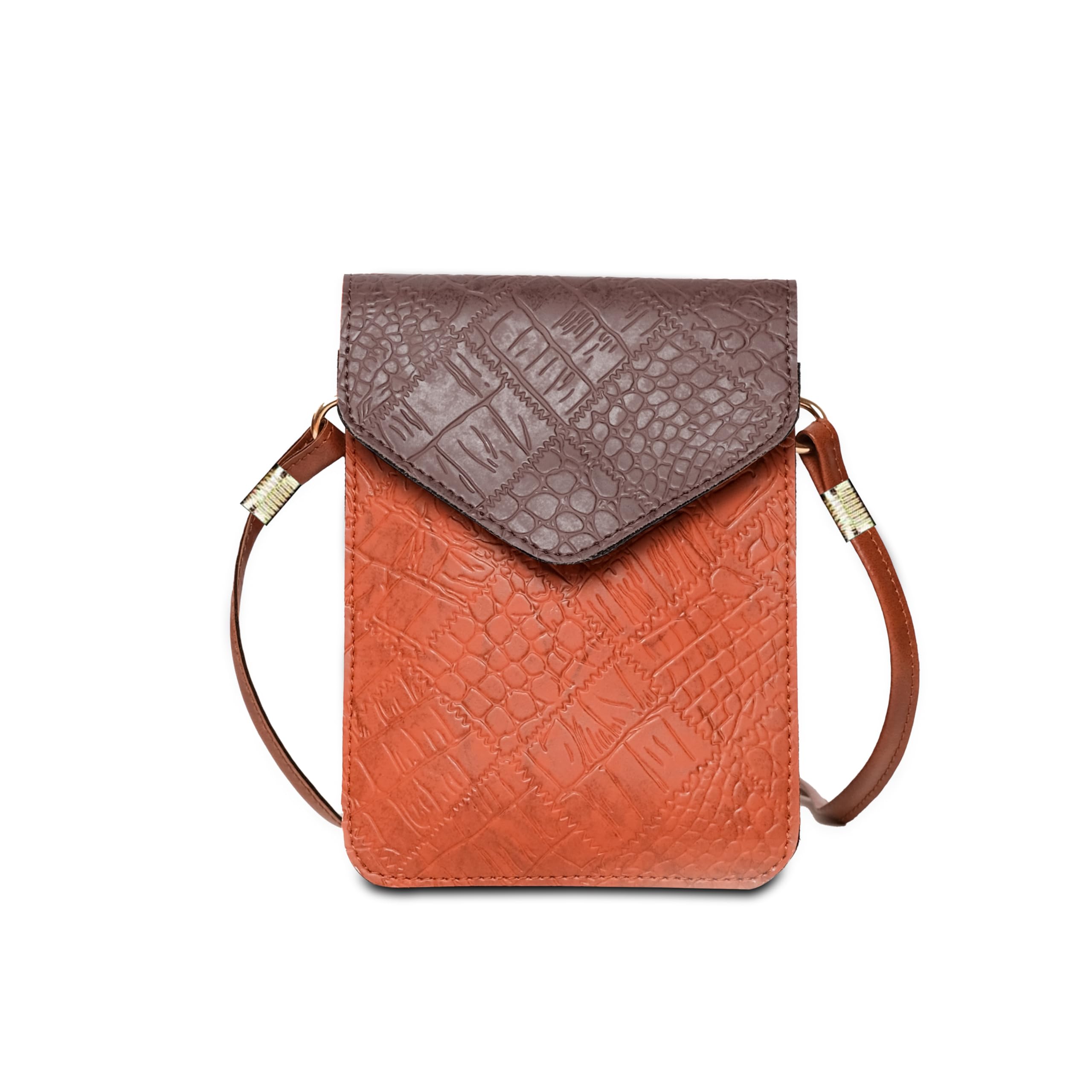 Patola & Handsom Sling Bags for Women Stylish PU Leather, Women’s Cross -body Bags, Women’s Sling Phone Bags, Traveling Fits (Brown - Chocolate) (B0CW1N98CZ) Amazon Price History, Amazon Price Tracker