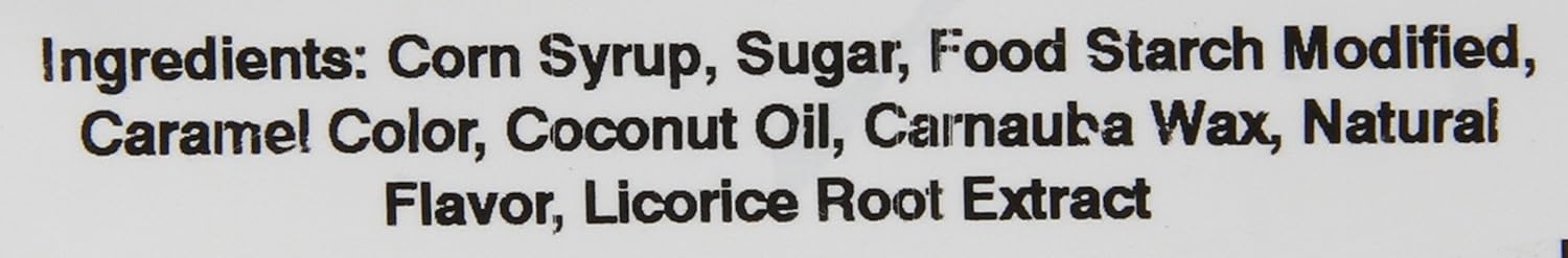 Licorice Scottie Dogs, Black, 5-Pound Bag