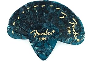 Premium Celluloid Fender Thin Guitar Picks 351