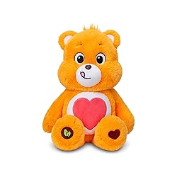 Care Bears 14' Tenderheart Bear Plushie - Medium Size - Orange Plush for Ages 4+ – Perfect Stuffed Animal Holiday, Birthday Gift, Super Soft and Cuddly – For Girls and Boys, Collectors