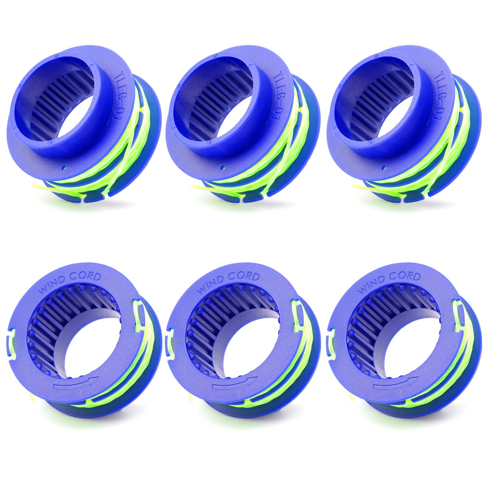 Bobine de fil Kobalt KLS 124-03 pour débroussailleuse 24V Max de 4,8m