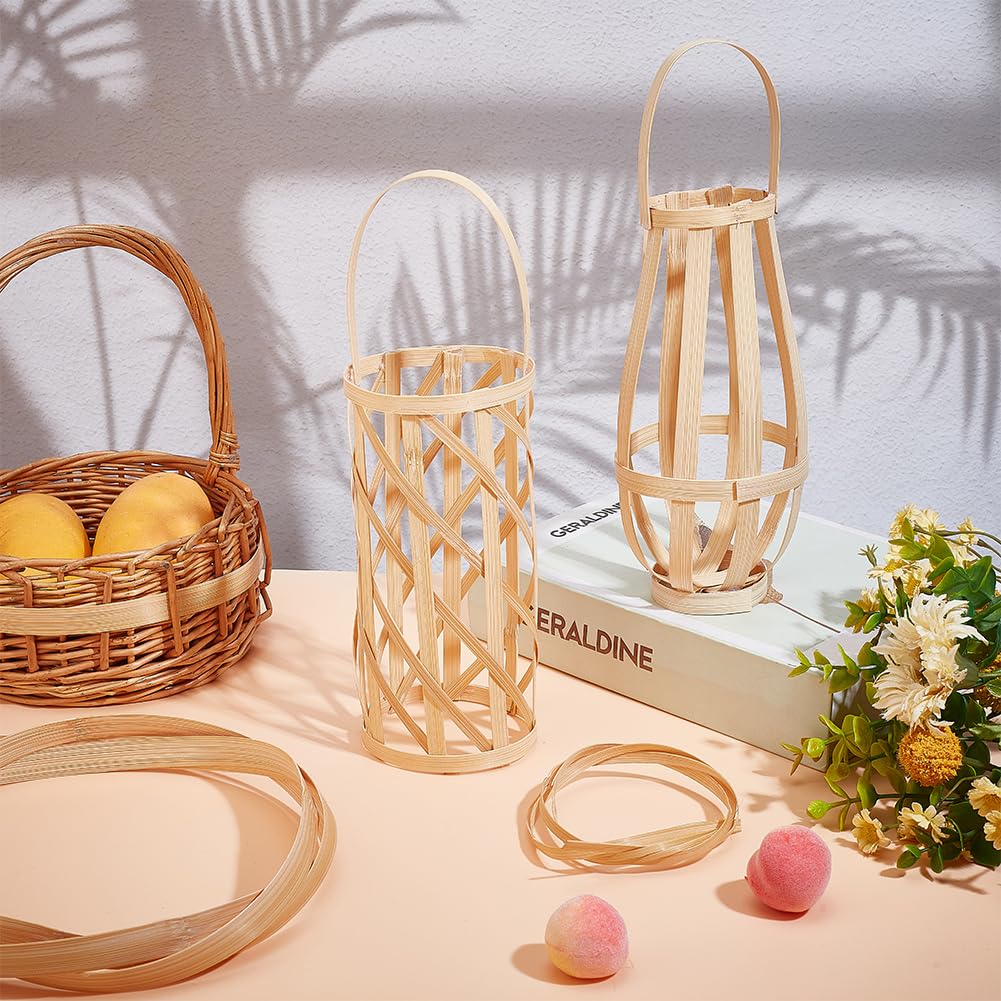 Amazon.com: FINGERINSPIRE 4 Rolls Bamboo Strips for Weaving 4