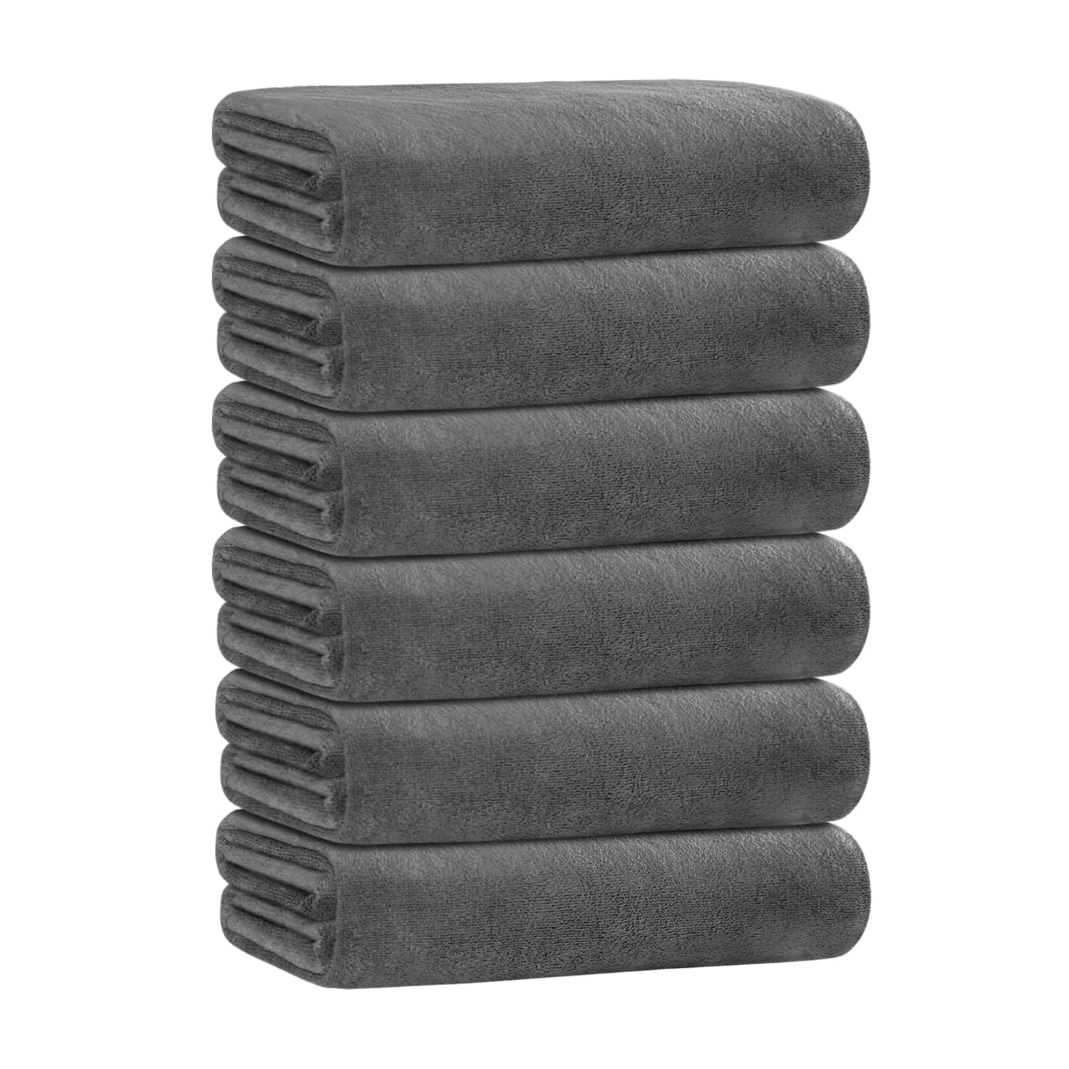 JML Microfiber Bath Towel Set, 6 Pack 30