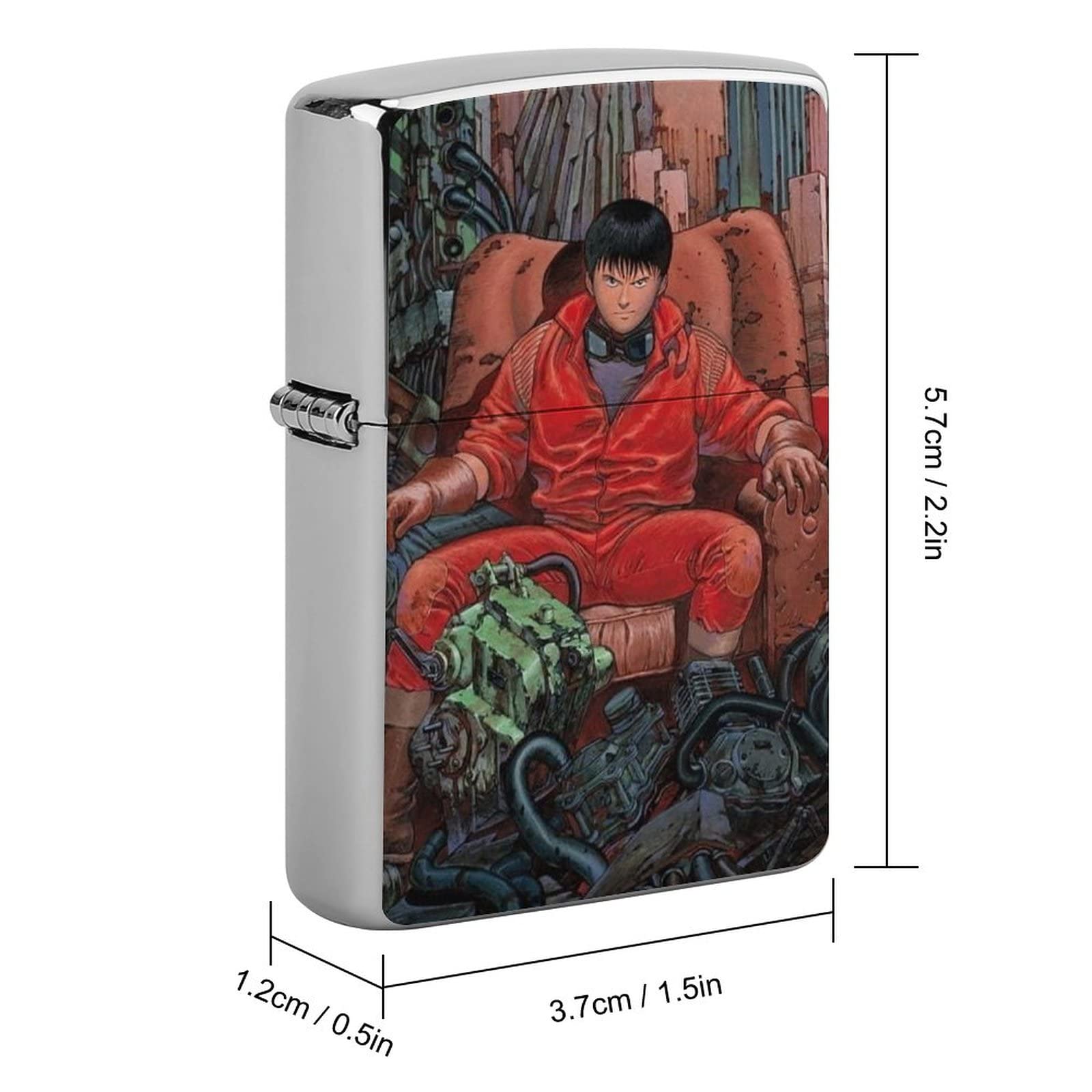 Amazon.co.jp: ジッポライターカバー Akira アキラ 阿基拉 ZIPPO兼用