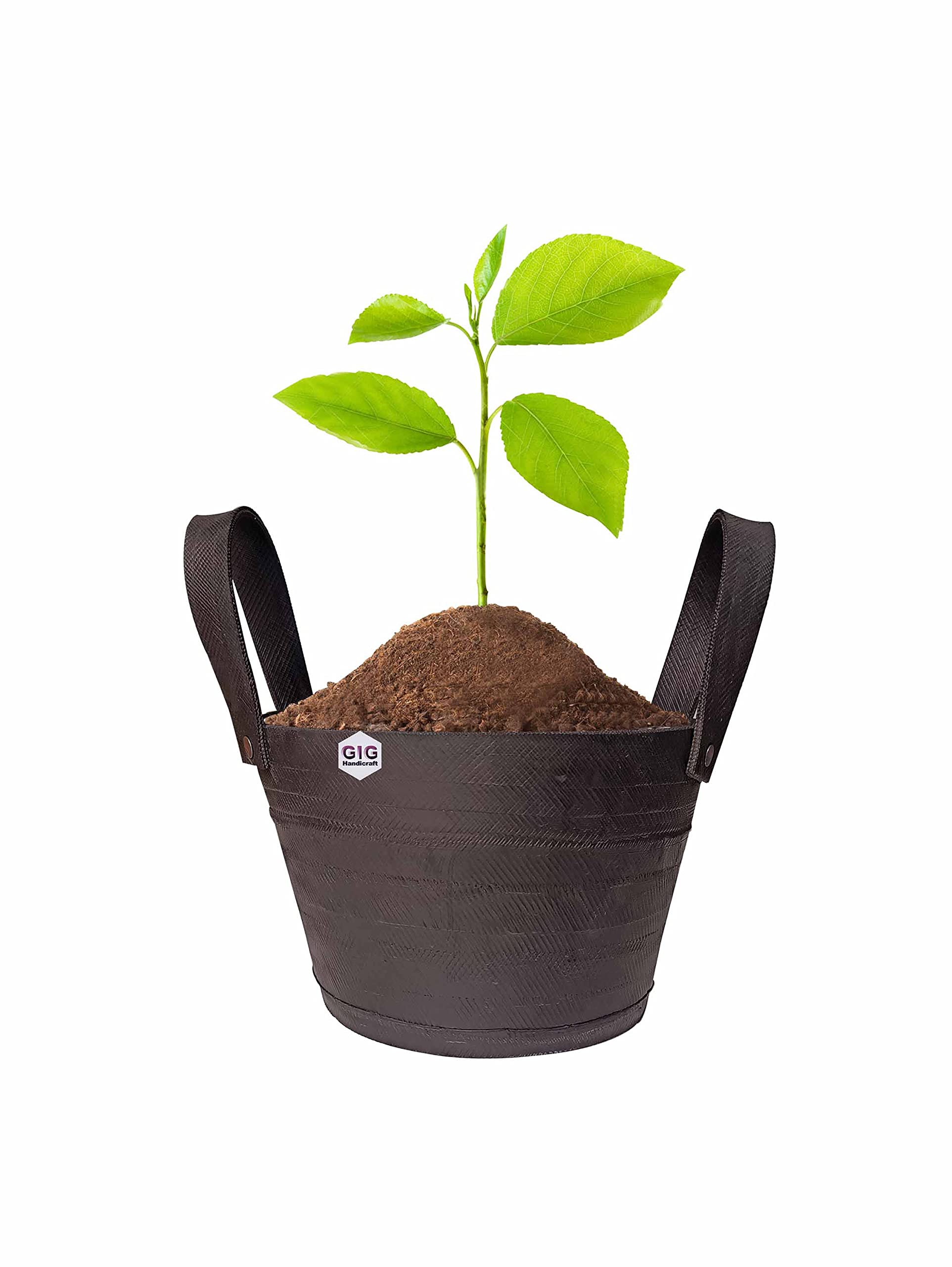 GIG Handicrafts Beutiful Recycled Tyre Planter with Handles Rubber Hanging Basket Plant Container Antique Eco freindly Plant Holder for Decor and Gift (B0983SSJVC) Amazon Price History, Amazon Price Tracker