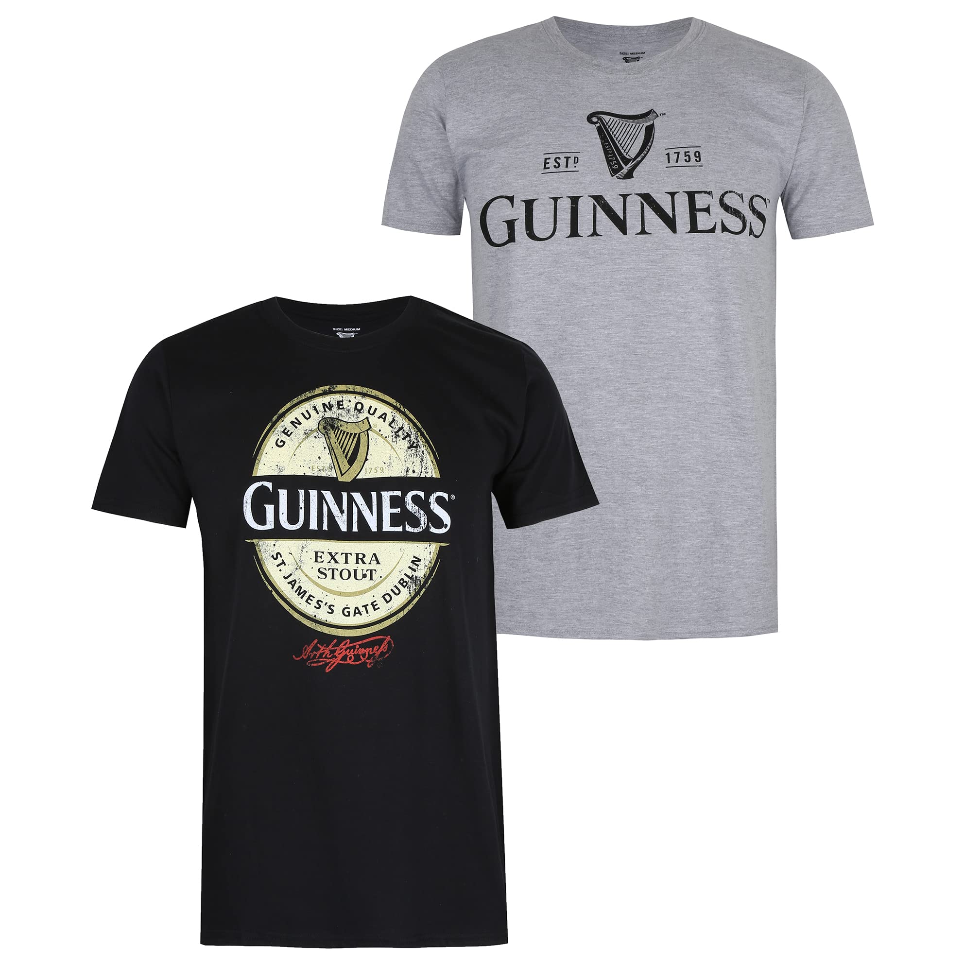 Guinness Men's Guinness Pack 2 T-Shirt