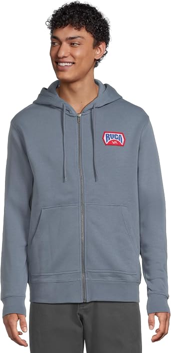 RVCA Mens Supplier Zip Hoodie