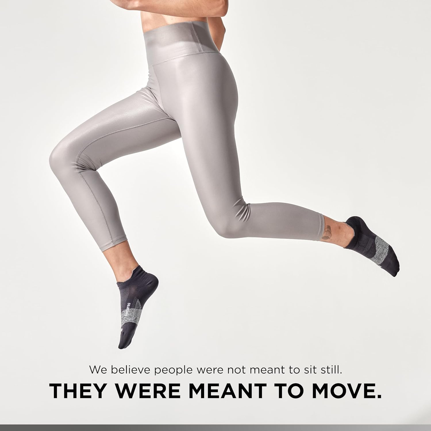 Feetures Elite Light Cushion No Show Tab - Running Socks for Men & Women - Athletic Compression Socks - Moisture Wicking - Medium, New Black-6Pack