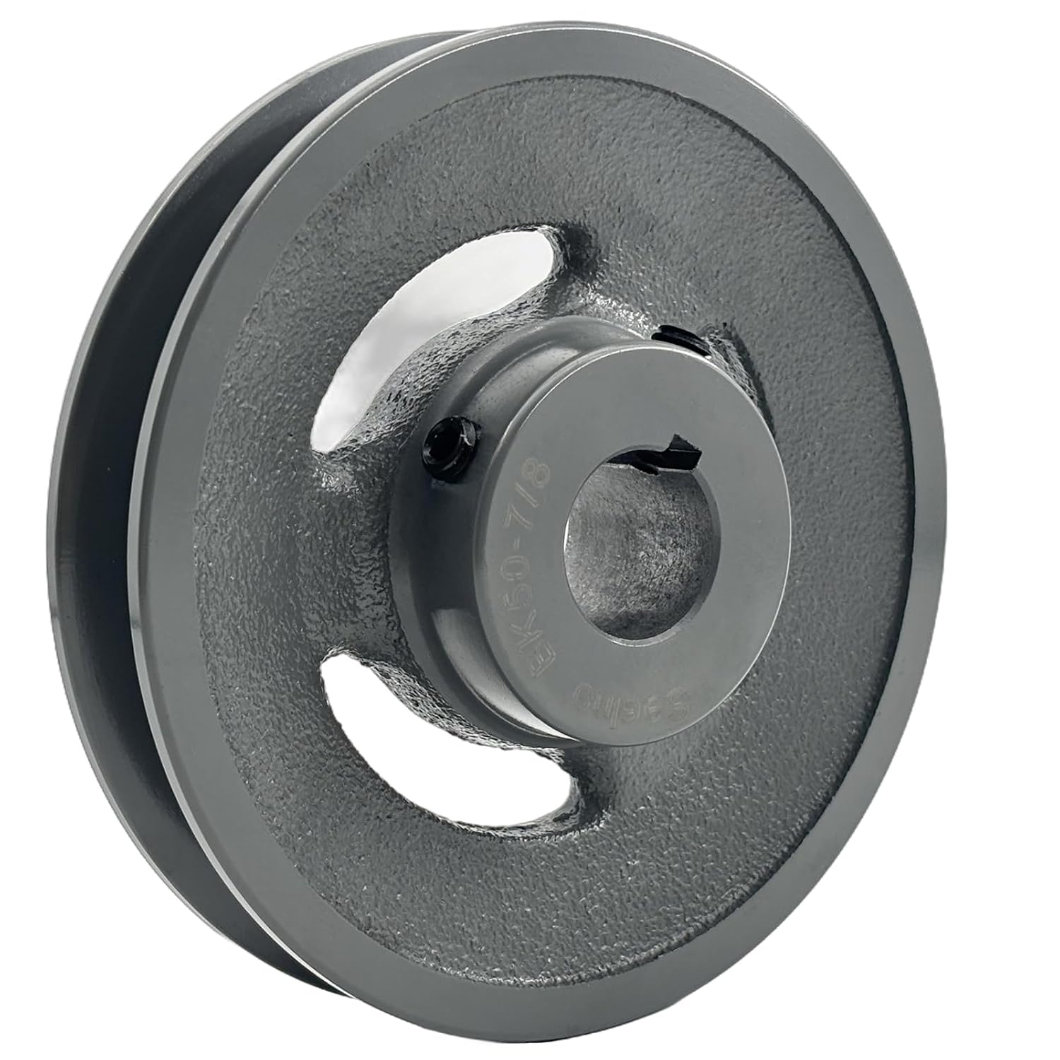 BK50-7/8 Sheaves,v Belt Pulley 7/8 inch bore 4.75" OD,V Belt Sheave Cast Iron for A AX B BX 4L 5L V-Belts,BK5078 Pulley