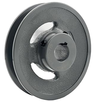 BK50-7/8 Sheaves,v Belt Pulley 7/8 inch bore 4.75" OD,V Belt Sheave Cast Iron for A AX B BX 4L 5L V-Belts,BK5078 Pulley