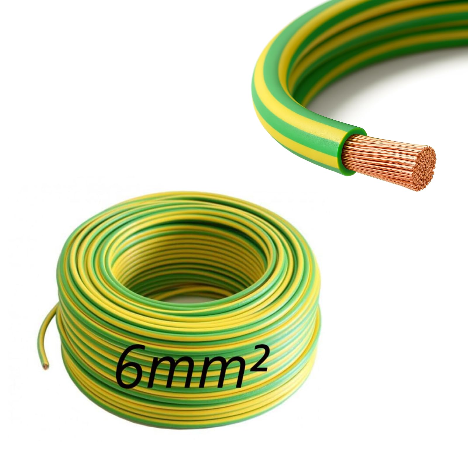 Erdungskabel 5 Meter - Flexibles Ersatzkabel Für Erdungsmatten Und Platten