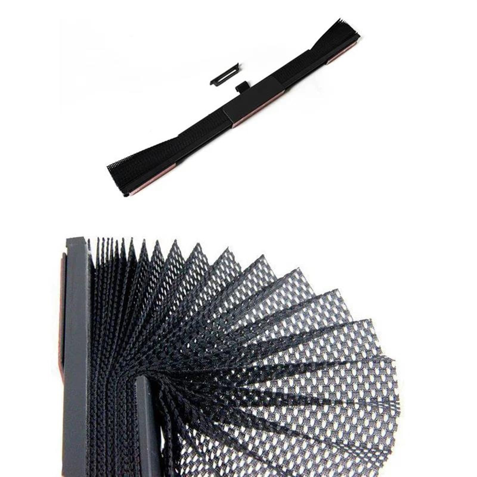 Cortinas Divisorias Coche Parasol Retráctil Automático Universal para Ventana Lateral De Coche, Parasol De Malla, Persianas, Protector Solar Cortinas De Protección UV 4 Uds. Rayos UV Parasol