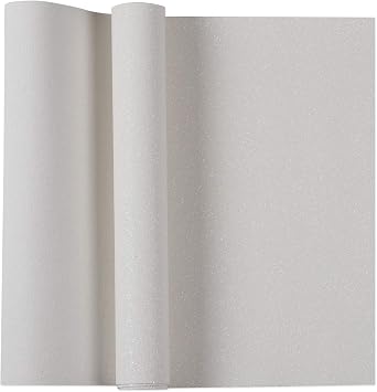Picheng Shiny Glitter Faux Leather Sheets PU Faux Leather Fabric Sheet Canvas Back for Craft DIY Handmade Jewelry Earrings,Bows,Shoes 8.2x5321x135cmWhite