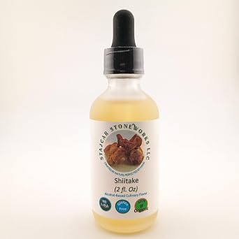 Gourmet Flavoring Variety Pack 4 Pack Deal Shiitake, Turkey Tail, Lions Mane, Maitake Liquid Mushroom Cooking s 4x2oz