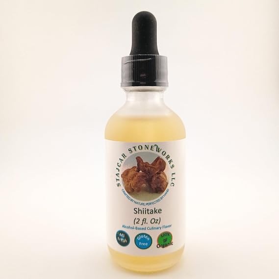 Gourmet Flavoring Variety Pack 4 Pack Deal Shiitake, Turkey Tail, Lions Mane, Maitake Liquid Mushroom Cooking s 4x2oz