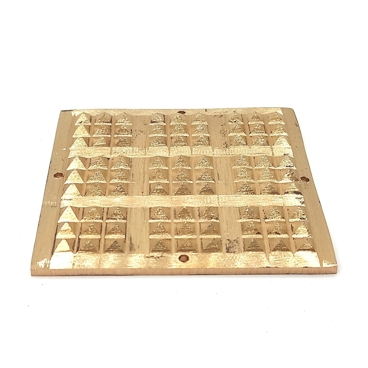Plaque pyramidale Vastu en laiton massif pour le succès de votre magasin