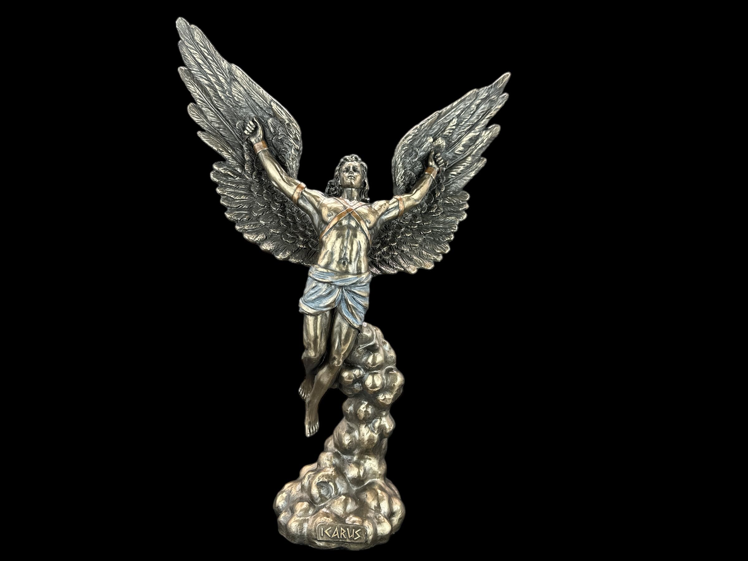 57 SPECIAL REPLICAS Rzeźba dekoracyjna Lot Ikara figurka z brązu jako prezent do salonu, dekoracja figurki, dekoracja