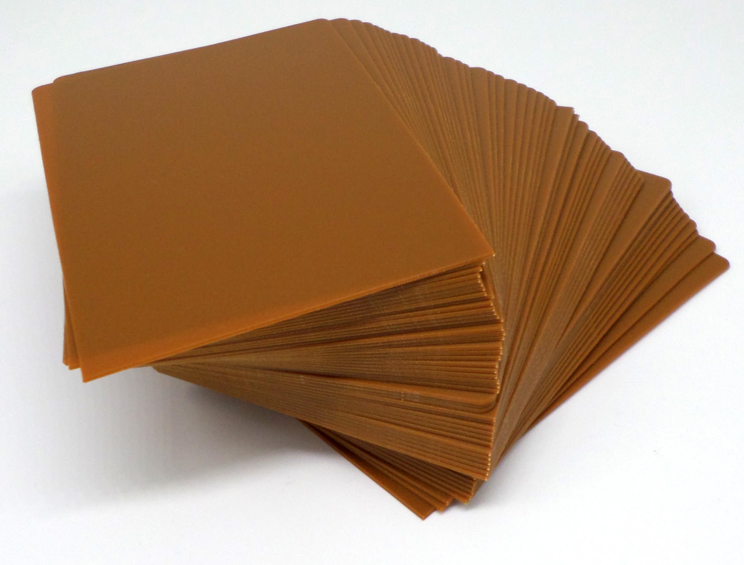 50 Docsmagic.de Trading Card Deck Divider Gold 68 x 97 mm