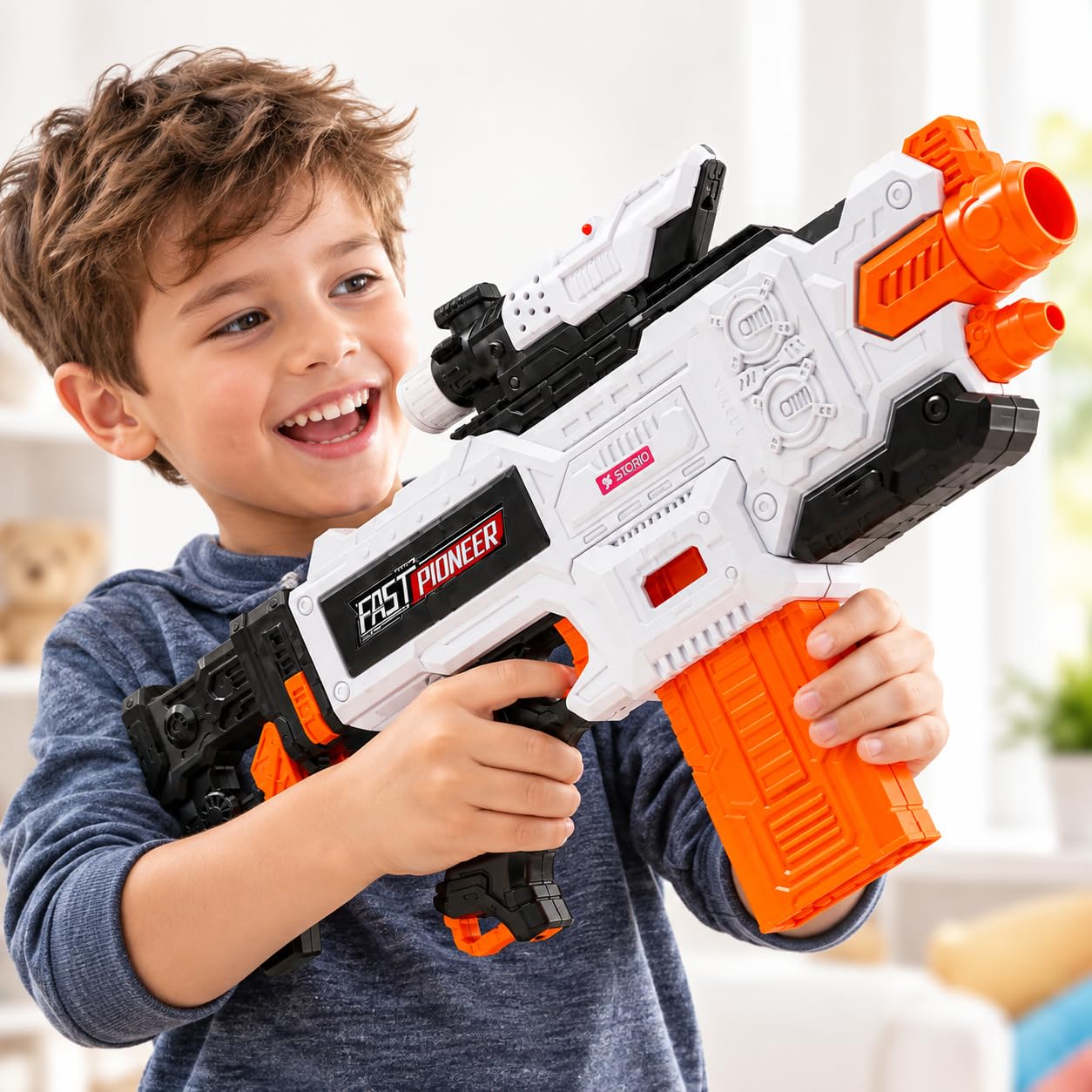 Storio Alpha Striker: Rechargeable Electric Toy Gun -1