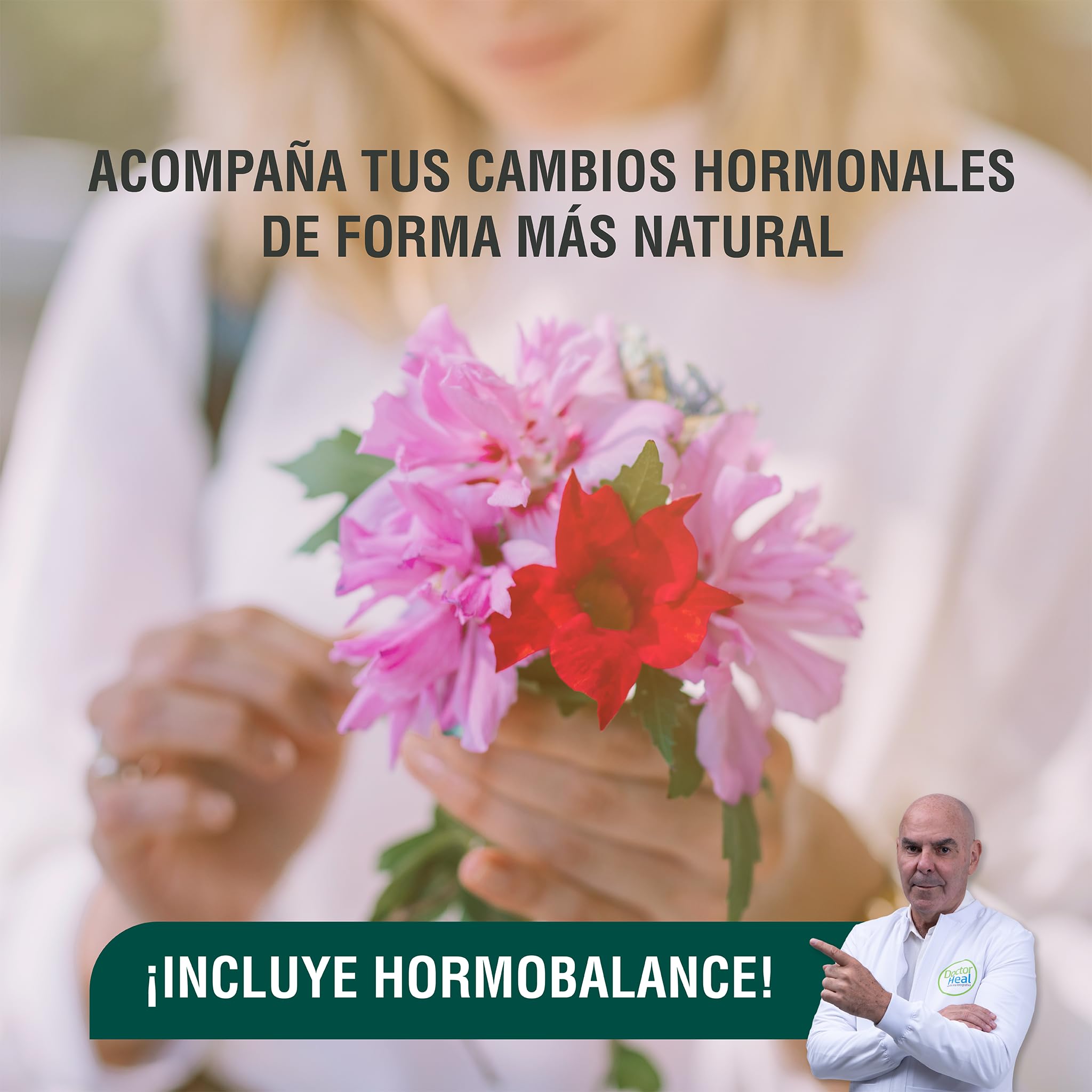 Adaptoheal Hormobalance - Menopausia y Sistema Hormonal - 90 Cápsulas