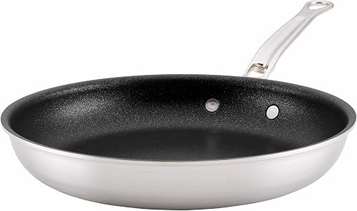 Thomas Keller Insignia by Hestan- TITUM Nonstick 11" Stainless Steel Frying Pan, Induction Cooktop Compatible, Made without PFOAs