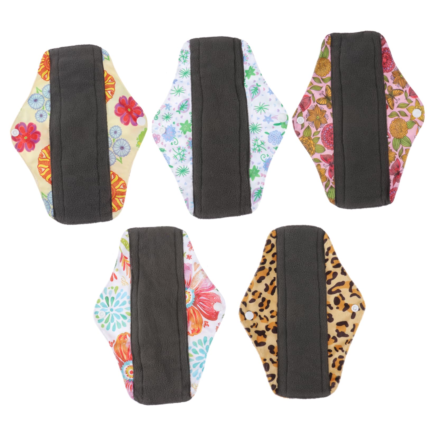 MAGICLULU 10 Stk waschbare Damenbinde menstruations pad livy menstruationspad Menstruationspads Atmungsaktive Damenbinden Menstruationsbinden aus Stoff tragbare Damenbinde Auslaufsicher