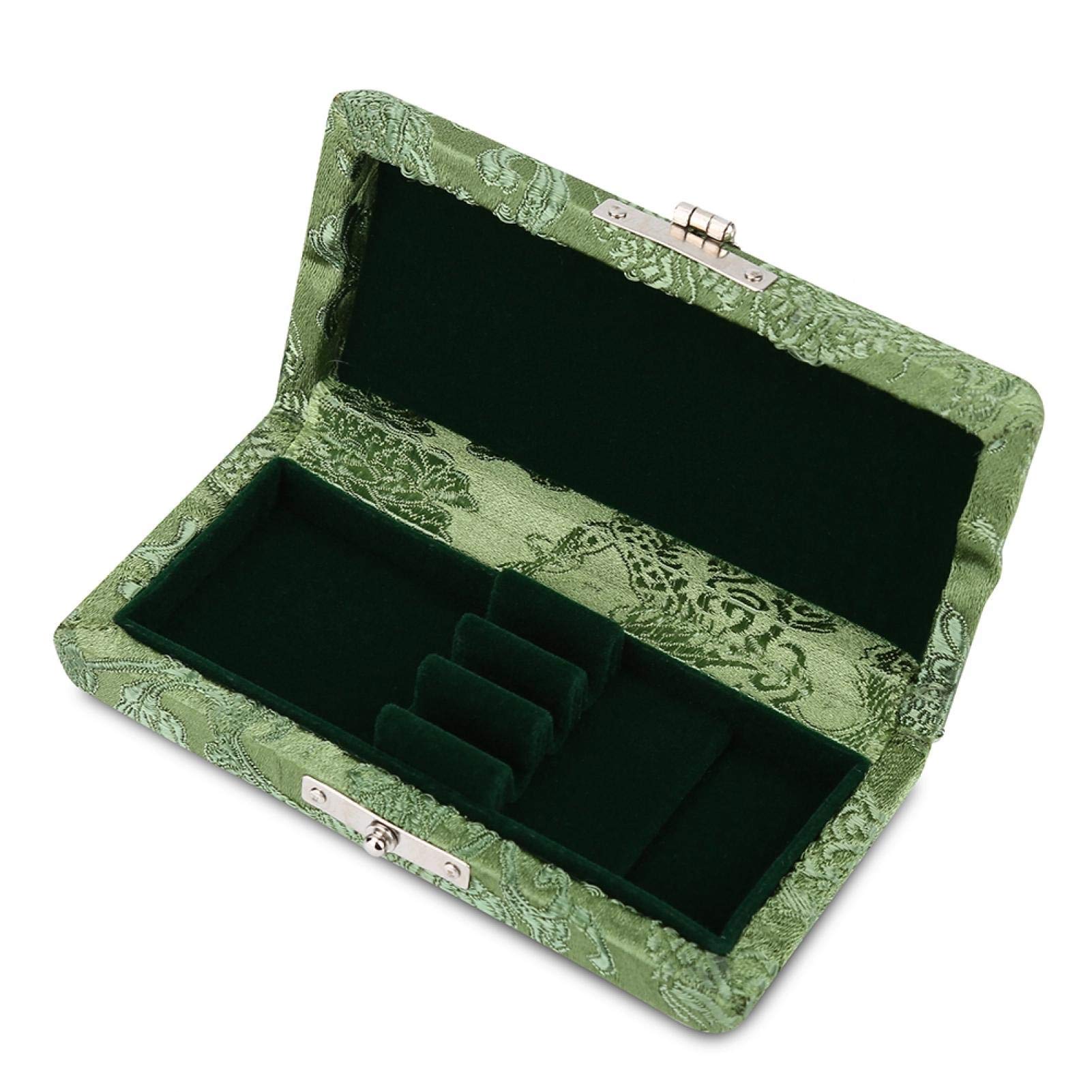 Custodia per Ance Oboe, Elegante Custodia Protettiva in Legno e Seta con Fori Traspiranti per 3 Ance Oboe, 90 x 45 x 20 mm, Scatola Organizzatrice con Velluto for Musicisti e Principianti