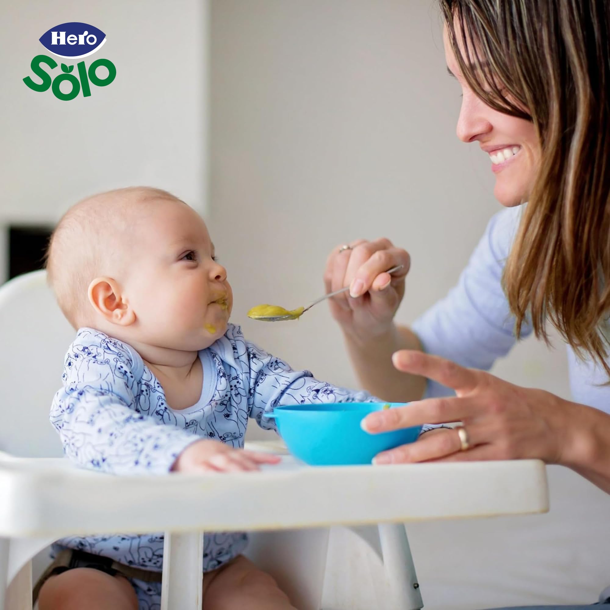 Hero Solo Pappa Completa Verdure con Pollo, Ideale per la Cena - Scalda e Gusta - con Olio Extravergine di Oliva - Per bambini dai 6 mesi - 6 x (2x190 g)