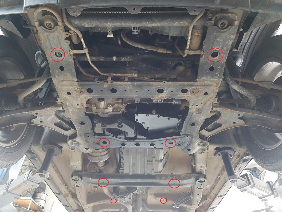 Protezione sottoscocca motore compatibile con Suzuki Grand Vitara 2 - (2005-2019)