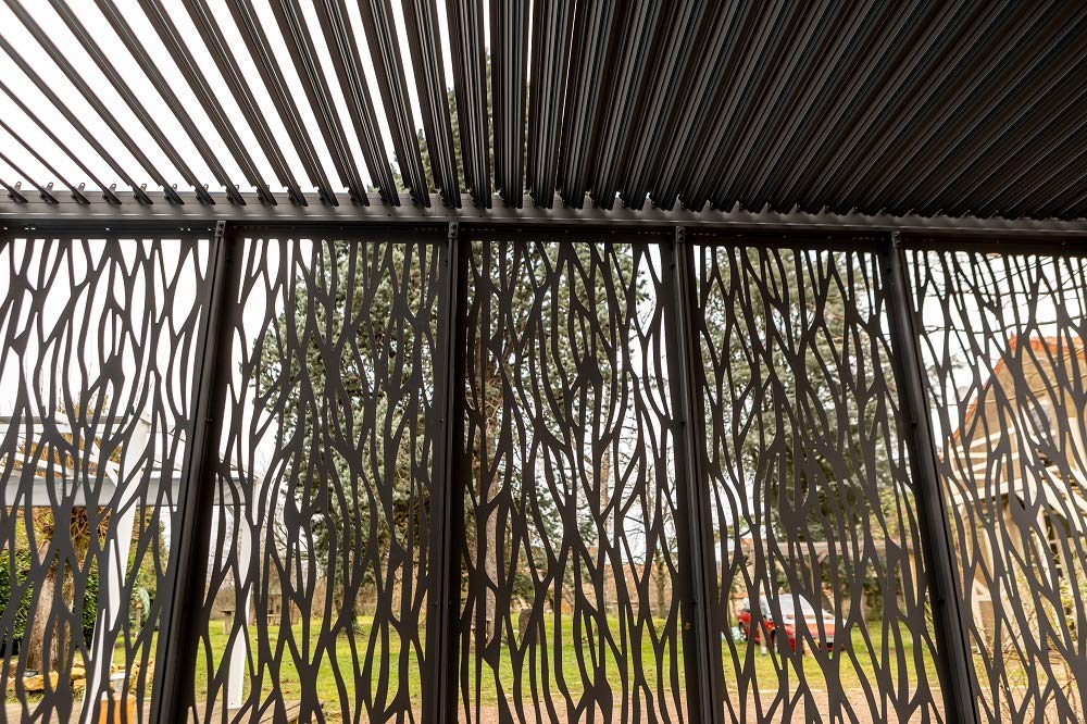 Pergola Bioclimatique 21.52m² Gris Anthracite - PER36M60BI