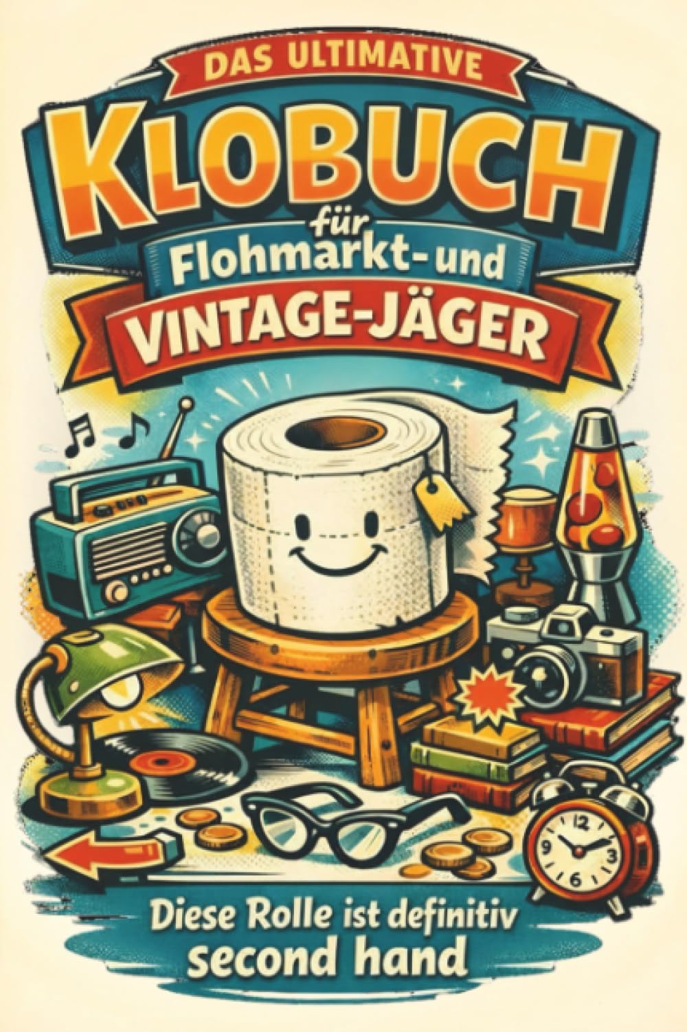 Das ultimative Klobuch für Flohmarkt- und Vintage-Jäger: Diese Rolle ist definitiv second hand. Lustiges Geschenk mit Lifehacks, Fun Facts und Geschichten