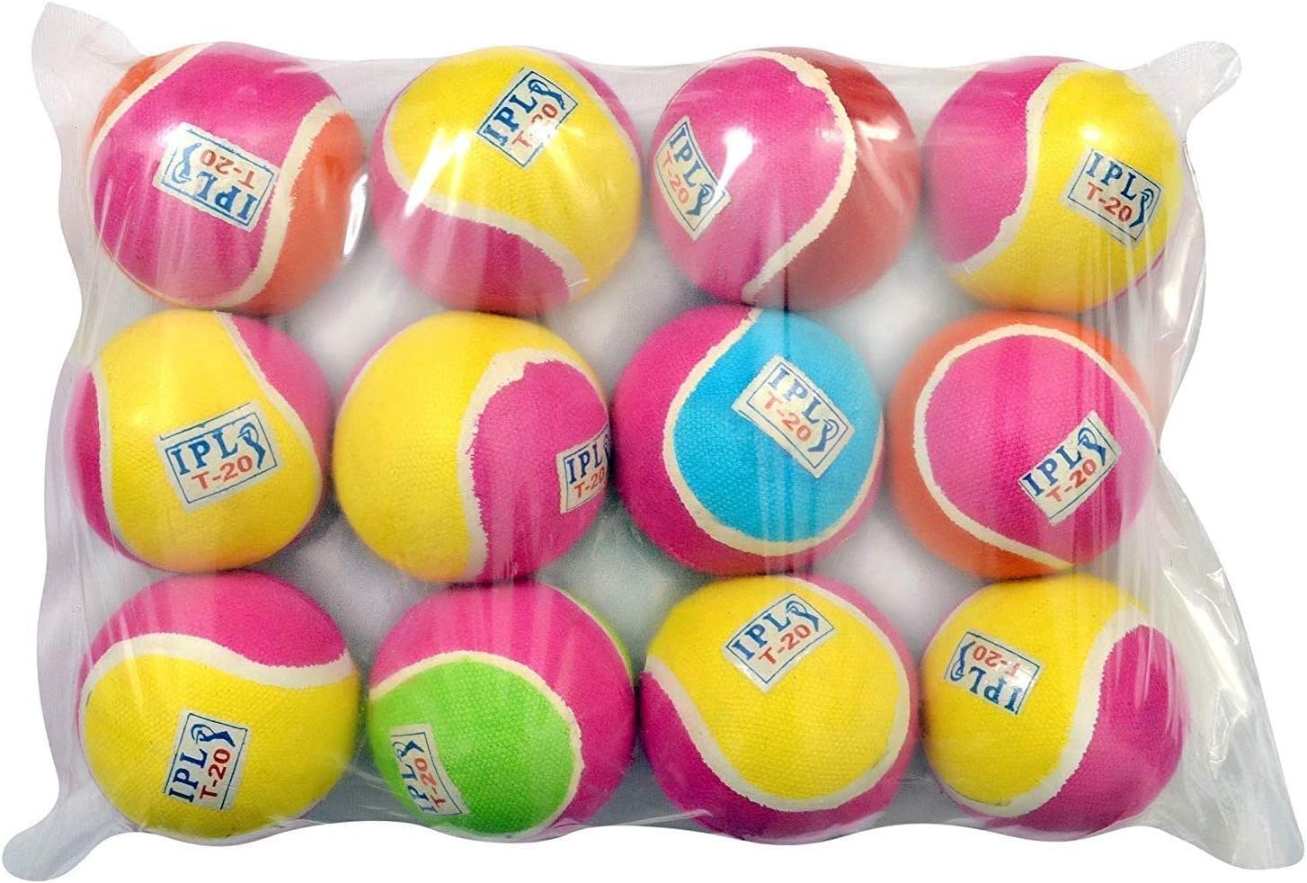 SHIP RECCON Rubber Tennis Cricket Balls for Kids (Multicolour) Standard Size/Pack of - (1) (B0CVL53RGH) Amazon Price History, Amazon Price Tracker
