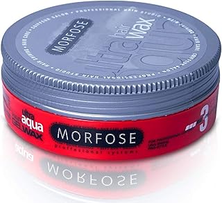Morfose #3 Extra Control Aqua Hair Gel Wax 5.92 fl oz