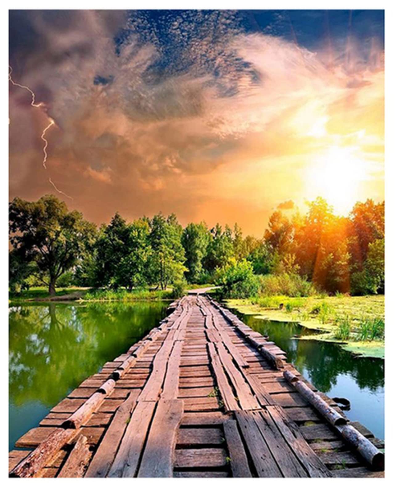 WYDMA 2000 Stück Holzpuzzle Schöner Ponton EIN Anspruchsvolles Geschicklichkeitsspiel FüR Die Ganze Familie Spiel Mit Bunten Puzzles Fertige Größe 99.5×70.5cm