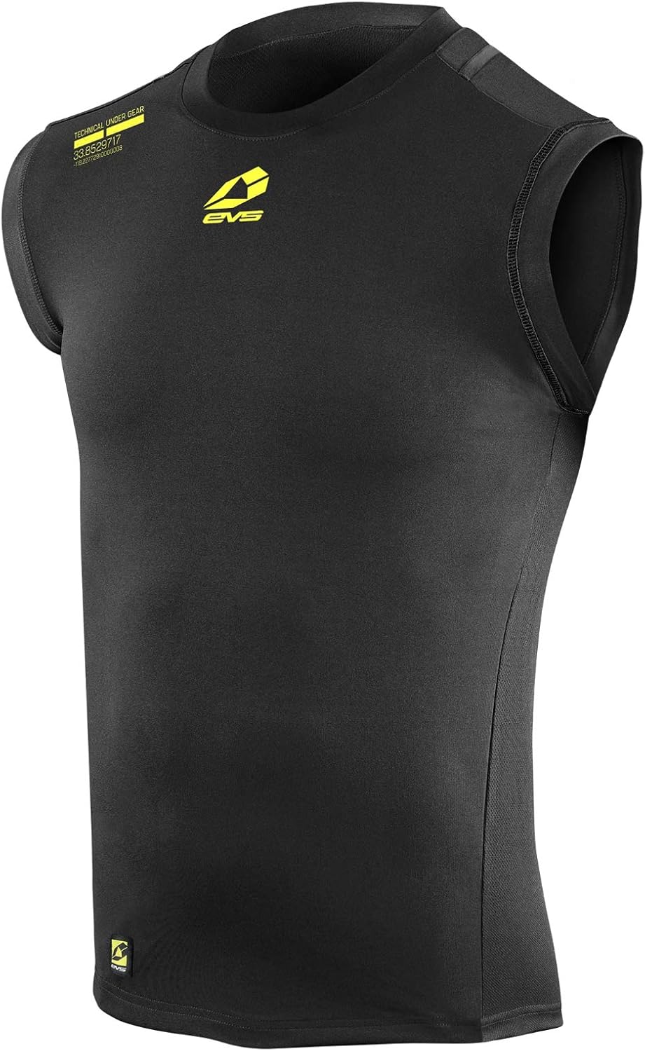 EVS Sports Tug Top/Impact Vest - Lightweight Under-Jersey Vest with Breathable mesh, 4-Way Stretch & Memory Foam Protection