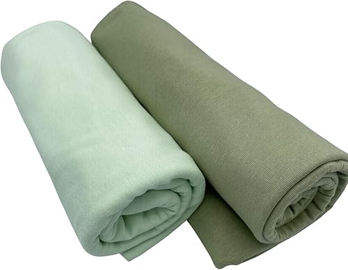 Miniatura 3 de Pack N Play Sábanas de 27 x 39 pulgadas, compatibles con Graco Pack N Play o similar, 100% algodón jersey, suaves, duraderas, paquete de 2 unidades