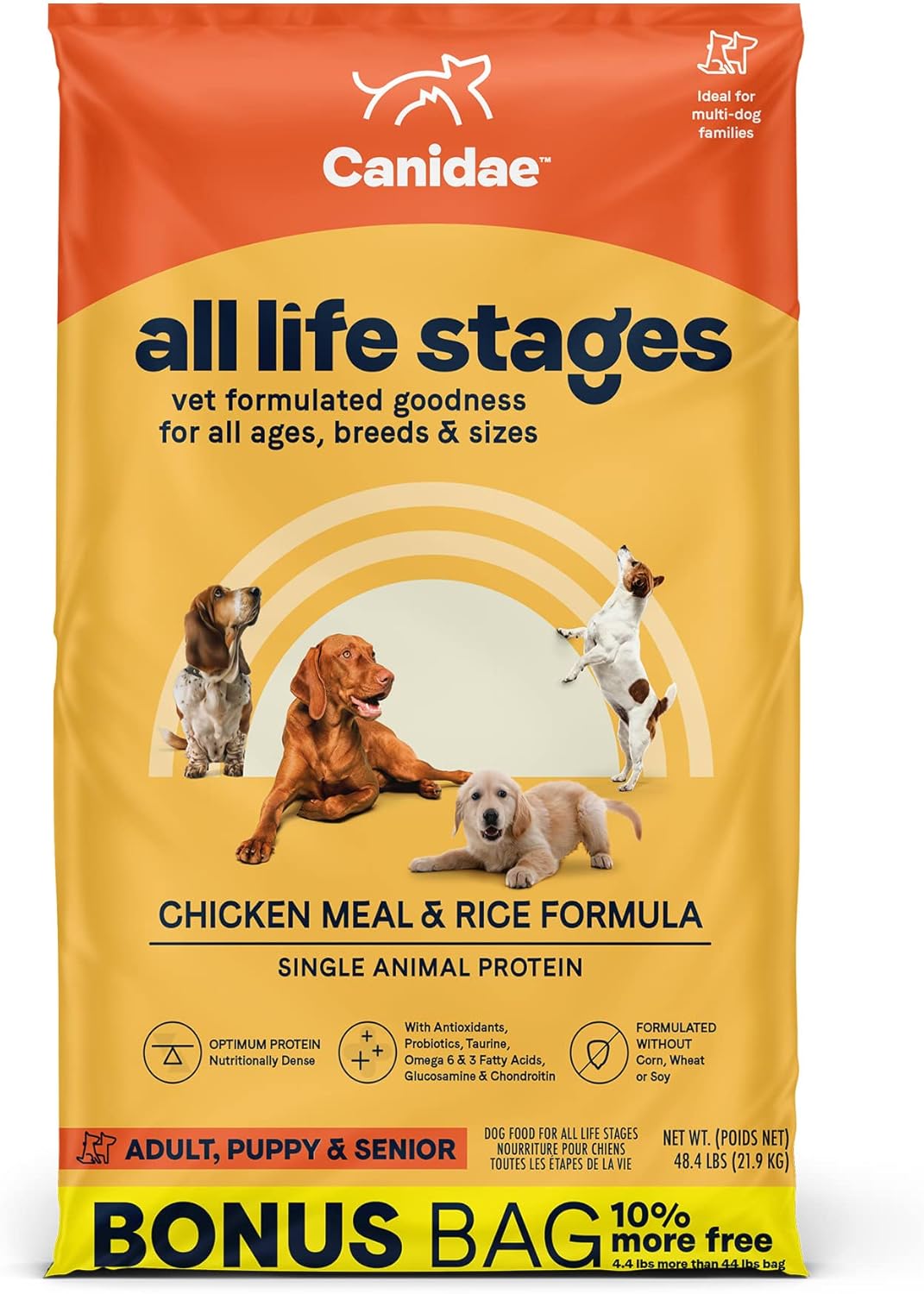 Canidae all life stages ingredients Clearance