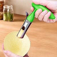 Premium Stainless Steel Apple Corer with Ultra-Sharp Serrated Blades - Easy to Use, Clean & Durable for Baking